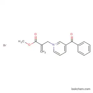 Pyridinium, 3-benzoyl-1-[2-(methoxycarbonyl)-2-propenyl]-, bromide
