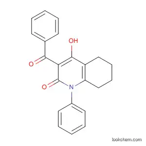 Molecular Structure of 181938-78-3 (2(1H)-Quinolinone, 3-benzoyl-5,6,7,8-tetrahydro-4-hydroxy-1-phenyl-)