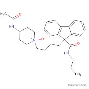 Molecular Structure of 182432-96-8 (9H-Fluorene-9-carboxamide,
9-[4-[4-(acetylamino)-1-oxido-1-piperidinyl]butyl]-N-propyl-)