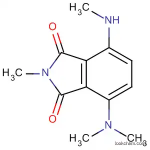 Molecular Structure of 19111-92-3 (1H-Isoindole-1,3(2H)-dione,
4-(dimethylamino)-2-methyl-7-(methylamino)-)