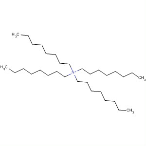 Molecular Structure of 19524-73-3 (1-Octanaminium, N,N,N-trioctyl-)