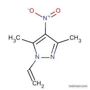 Molecular Structure of 21487-24-1 (1H-Pyrazole, 1-ethenyl-3,5-dimethyl-4-nitro-)