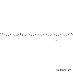 Molecular Structure of 24546-21-2 (9-Tetradecenoic acid, ethyl ester)