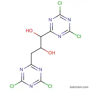 Molecular Structure of 26650-80-6 (1,3,5-Triazine, 2,2'-[1,3-propanediylbis(oxy)]bis[4,6-dichloro-)