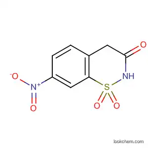 2H-1,2-Benzothiazin-3(4H)-one, 7-nitro-, 1,1-dioxide