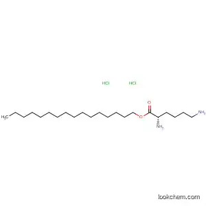 Molecular Structure of 3674-19-9 (L-Lysine, hexadecyl ester, dihydrochloride)