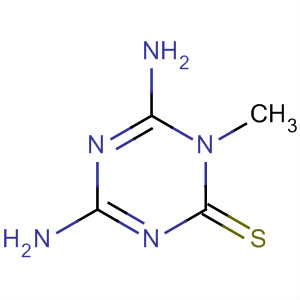 1,3,5-Triazine-2(1H)-thione, 4,6-diamino-1-methyl-
