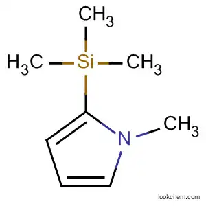 Molecular Structure of 5833-53-4 (1H-Pyrrole, 1-methyl-2-(trimethylsilyl)-)