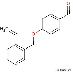 Molecular Structure of 59228-59-0 (Benzaldehyde, 4-[(ethenylphenyl)methoxy]-)