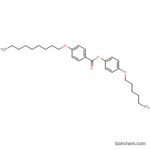 Molecular Structure of 60127-43-7 (Benzoic acid, 4-(nonyloxy)-, 4-(hexyloxy)phenyl ester)