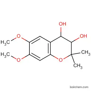 2H-1-Benzopyran-3,4-diol, 3,4-dihydro-6,7-dimethoxy-2,2-dimethyl-