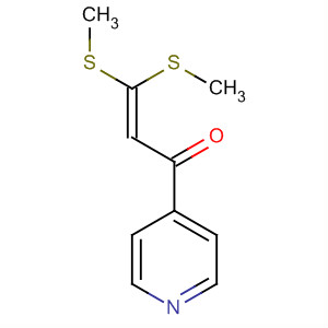 2-Propen-1-one, 3,3-bis(methylthio)-1-(4-pyridinyl)-
