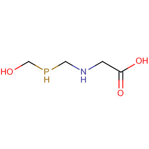 Glycine, N-[(hydroxymethylphosphinyl)methyl]-