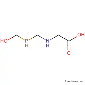 Molecular Structure of 70291-04-2 (Glycine, N-[(hydroxymethylphosphinyl)methyl]-)