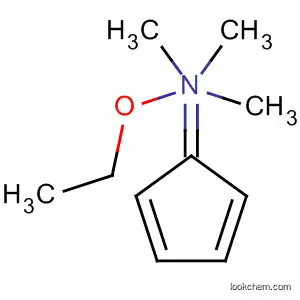 Molecular Structure of 704-47-2 (Methanamine, 1-(2,4-cyclopentadien-1-ylidene)-1-ethoxy-N,N-dimethyl-)