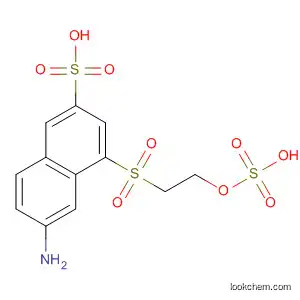Molecular Structure of 70763-93-8 (2-Naphthalenesulfonic acid, 6-amino-4-[[2-(sulfooxy)ethyl]sulfonyl]-)