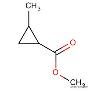 Molecular Structure of 71441-77-5 (Cyclopropanecarboxylic acid, 2-methyl-, methyl ester)