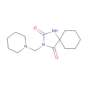 1,3-Diazaspiro[4.5]decane-2,4-dione, 3-(1-piperidinylmethyl)-