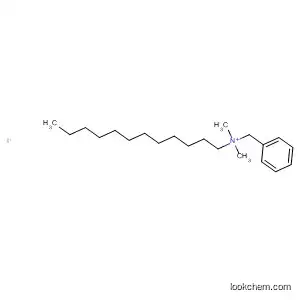 Molecular Structure of 73264-51-4 (Benzenemethanaminium, N-dodecyl-N,N-dimethyl-, iodide)