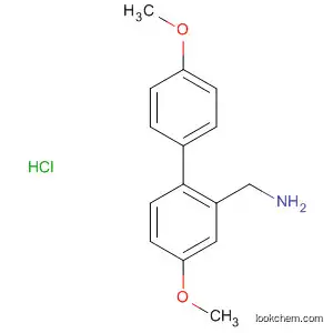 Molecular Structure of 7441-28-3 (Benzenemethanamine, 4-methoxy-a-(4-methoxyphenyl)-, hydrochloride)