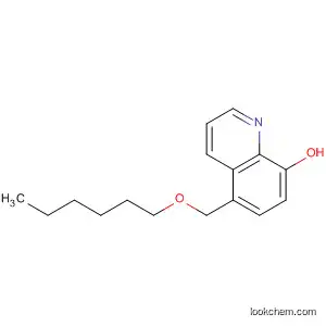 Molecular Structure of 7545-61-1 (8-Quinolinol, 5-[(hexyloxy)methyl]-)