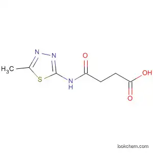 Molecular Structure of 79888-39-4 (Butanoic acid, 4-[(5-methyl-1,3,4-thiadiazol-2-yl)amino]-4-oxo-)