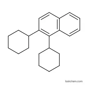 Naphthalene, dicyclohexyl-