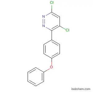 Molecular Structure of 80591-51-1 (Pyridazine, 4,6-dichloro-3-(4-phenoxyphenyl)-)