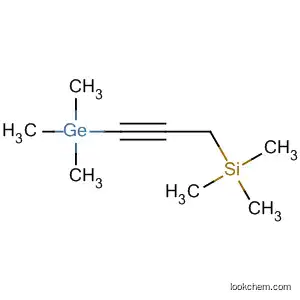 Molecular Structure of 80869-24-5 (Silane, trimethyl[3-(trimethylgermyl)-2-propynyl]-)