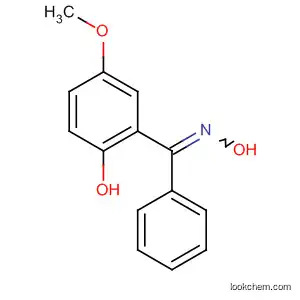 Molecular Structure of 83490-86-2 (Methanone, (2-hydroxy-5-methoxyphenyl)phenyl-, oxime)