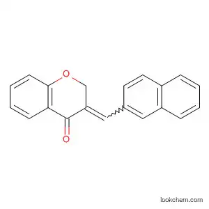 Molecular Structure of 84289-39-4 (4H-1-Benzopyran-4-one, 2,3-dihydro-3-(2-naphthalenylmethylene)-)
