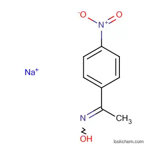 Molecular Structure of 87026-47-9 (Ethanone, 1-(4-nitrophenyl)-, oxime, sodium salt)