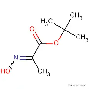 Molecular Structure of 90049-07-3 (Propanoic acid, 2-(hydroxyimino)-, 1,1-dimethylethyl ester)