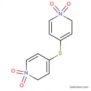 Molecular Structure of 91426-35-6 (Pyridine, 4,4'-thiobis-, 1,1'-dioxide)