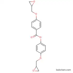 Molecular Structure of 114815-57-5 (Benzoic acid, 4-(oxiranylmethoxy)-, 4-(oxiranylmethoxy)phenyl ester)