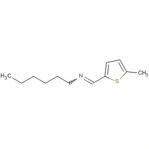 Molecular Structure of 120825-27-6 (1-Hexanamine, N-[(5-methyl-2-thienyl)methylene]-)