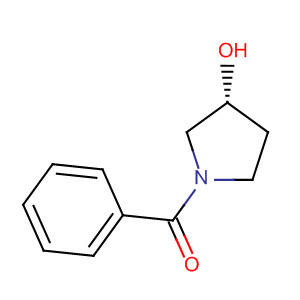 Molecular Structure of 135870-52-9 (3-Pyrrolidinol, 1-benzoyl-, (3R)-)