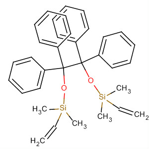 Molecular Structure of 99763-03-8 (4,7-Dioxa-3,8-disiladeca-1,9-diene,
3,3,8,8-tetramethyl-5,5,6,6-tetraphenyl-)