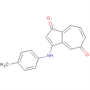Molecular Structure of 161467-17-0 (1,5-Azulenedione, 3-[(4-methylphenyl)amino]-)