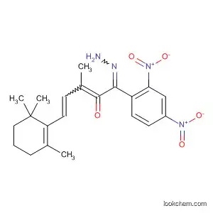 2,4-Pentadienal, 3-methyl-5-(2,6,6-trimethyl-1-cyclohexen-1-yl)-,
(2,4-dinitrophenyl)hydrazone
