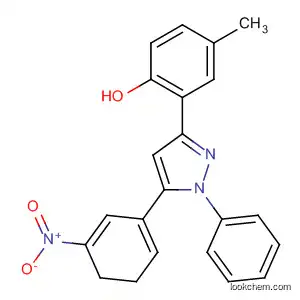 Phenol,
2-[4,5-dihydro-5-(3-nitrophenyl)-1-phenyl-1H-pyrazol-3-yl]-4-methyl-
