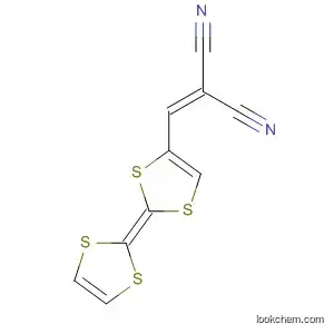 Molecular Structure of 191611-64-0 (Propanedinitrile, [[2-(1,3-dithiol-2-ylidene)-1,3-dithiol-4-yl]methylene]-)
