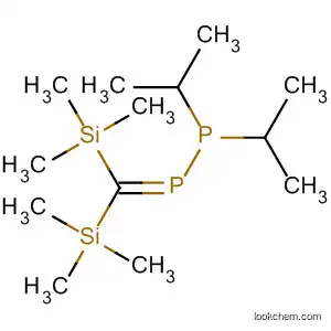 Molecular Structure of 214965-60-3 (Diphosphine, [bis(trimethylsilyl)methylene]bis(1-methylethyl)-)