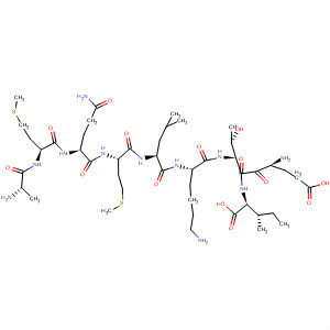 L-Isoleucine,
L-alanyl-L-methionyl-L-glutaminyl-L-methionyl-L-leucyl-L-lysyl-L-a-glutamyl-
L-threonyl-(214978-47-9)