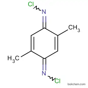 Molecular Structure of 245450-05-9 (2,5-Cyclohexadiene-1,4-diimine, N,N'-dichloro-2,5-dimethyl-)