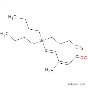 2,4-Pentadienal, 3-methyl-5-(tributylstannyl)-, (2Z,4E)-