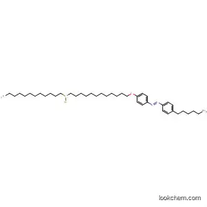 Molecular Structure of 296247-98-8 (Diazene, [4-[[12-(dodecyldithio)dodecyl]oxy]phenyl](4-hexylphenyl)-)