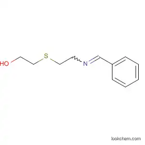 Molecular Structure of 388602-61-7 (Ethanol, 2-[[2-[(phenylmethylene)amino]ethyl]thio]-)