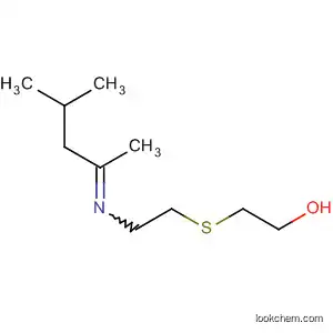 Molecular Structure of 388602-62-8 (Ethanol, 2-[[2-[(1,3-dimethylbutylidene)amino]ethyl]thio]-)