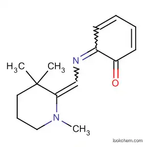 Molecular Structure of 389059-50-1 (2,4-Cyclohexadien-1-one,
6-[[(1,3,3-trimethyl-2-piperidinylidene)methyl]imino]-)